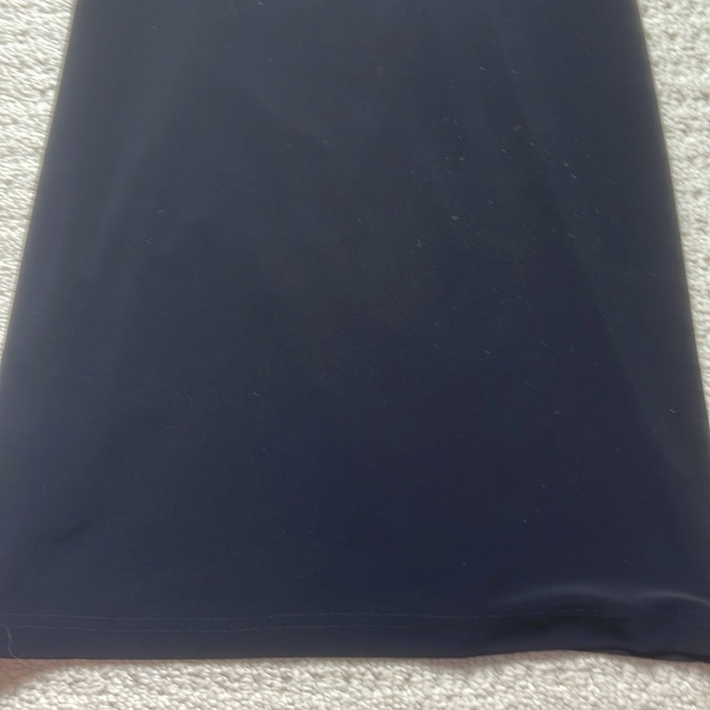 Joseph Ribkoff Black 3/4 Sleeve Zipper Panel Dress Size 8 - Picture 6 of 13